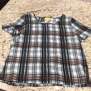 Maeve blouse from Anthropologie.